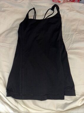 lululemon athletica Black Strappy Tank Top